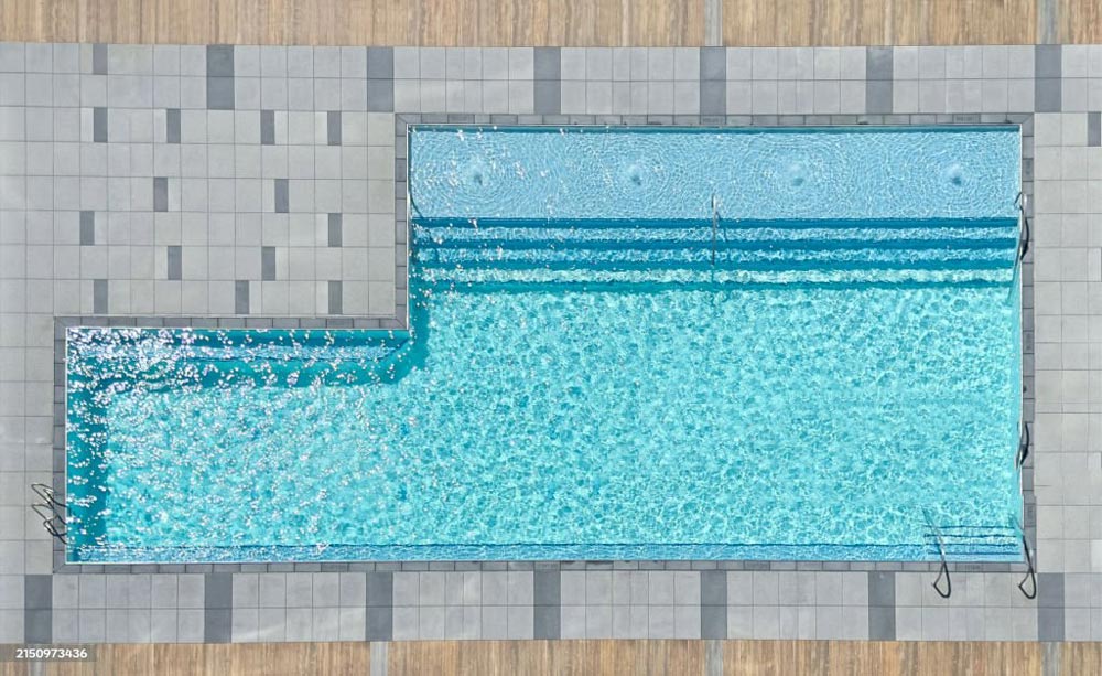 Why can't chlorine be put directly into the pool?