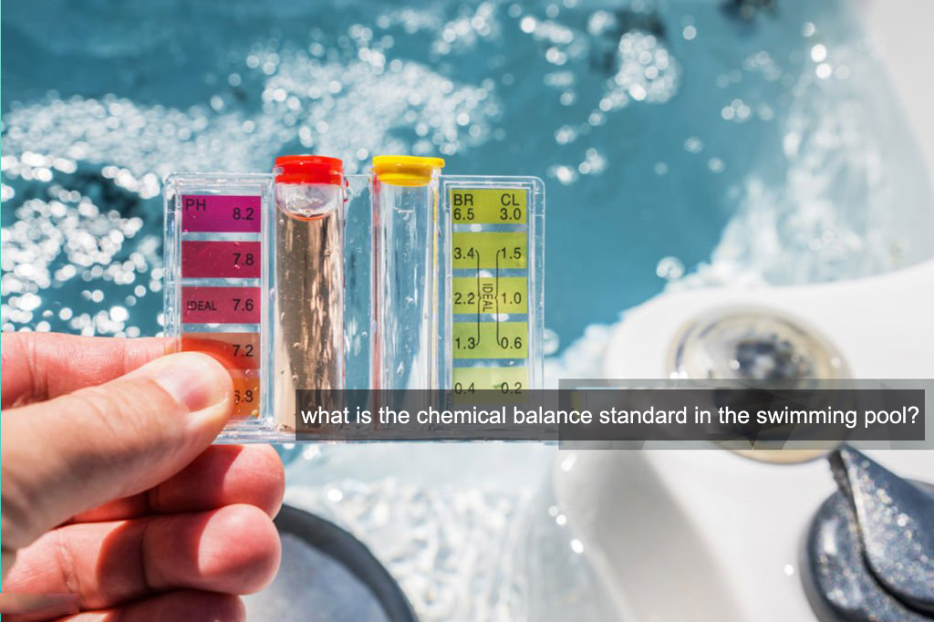 what is the chemical balance standard in the swimming pool?